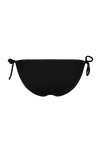 anja Tie side bikini bottom black charmer behind