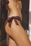 anja bikini bottom bikini poetic bows chocolate shoot