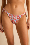 anja bikini Tie side bikini bottom the sensational aztec close up face