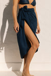 anja prêt à porter skirt l'impertinente navy photo shoot