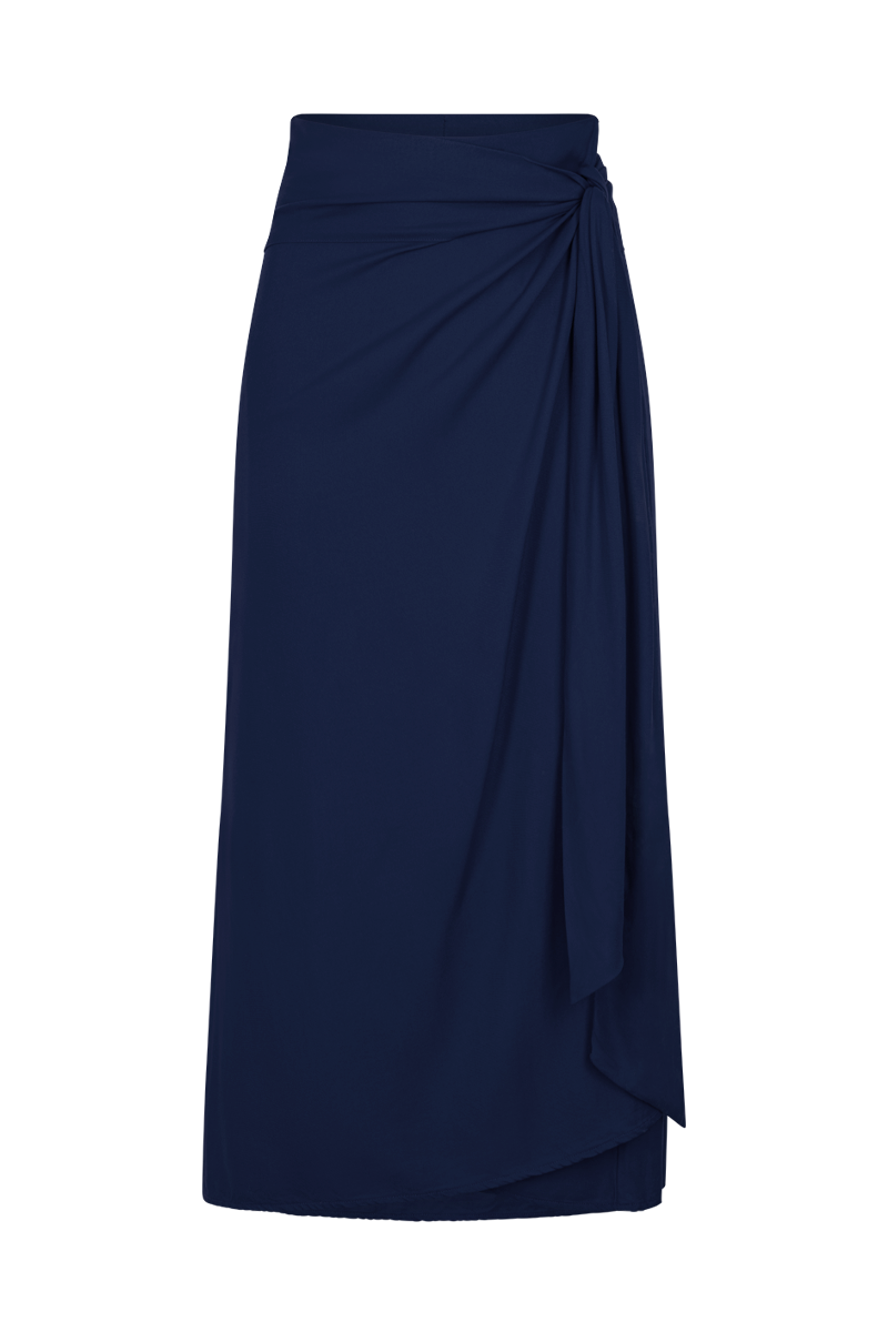 anja prêt à porter skirt l'impertinente navy front