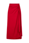 anja prêt à porter skirt l'impertinente red front