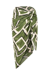 anja prêt à porter le paréo graphic khaki front