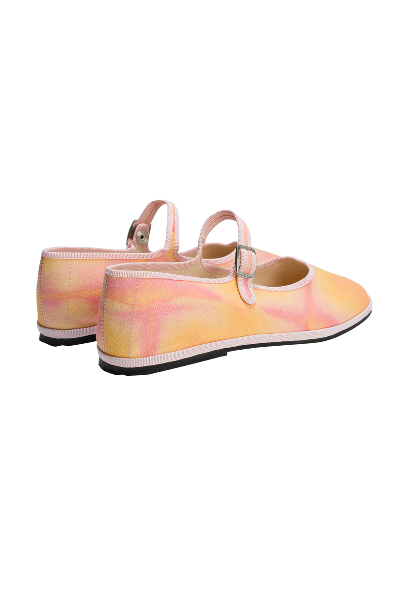 anja x capulette shoes la bambina tie & dye  behind