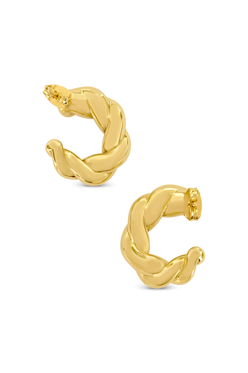 anja x daphine boucles alex or vu détail