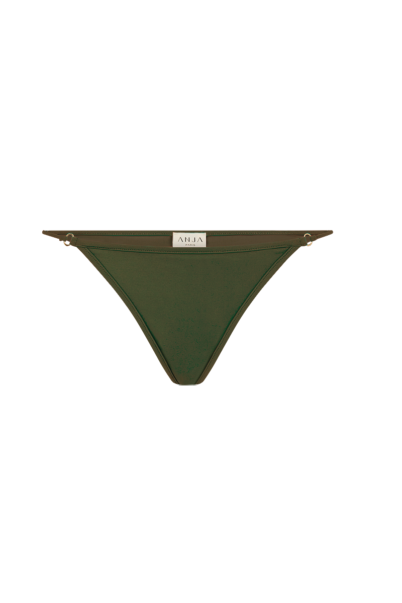 Le Charmeur - Khaki - low-rise bottom