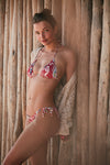 Le Merveilleux - Ikat - Tie side bikini bottom