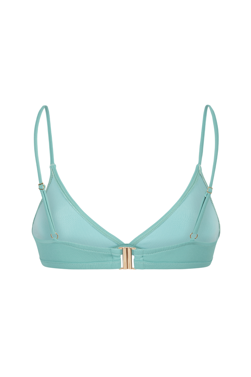 Le Merveilleux - Water mint - Triangle bikini top