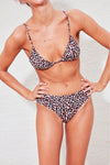 L'Enivrant - Leopard - Triangle bikini top