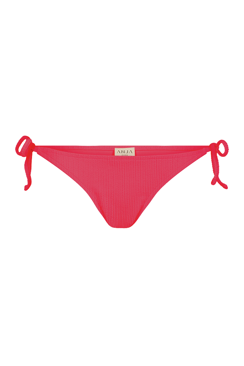Le Merveilleux - Fuchsia - Tie side bikini bottom