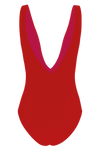 anja swimsuit a piece l'essential rouge behind