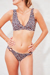 L'Enivrant - Leopard - low-rise bottom
